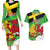 Wales Saint David's Day Couples Matching Long Sleeve Bodycon Dress and Hawaiian Shirt Welsh Dragon Dydd Gwyl Dewi Hapus!