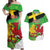Wales Saint David's Day Couples Matching Off Shoulder Maxi Dress and Hawaiian Shirt Welsh Dragon Dydd Gwyl Dewi Hapus!