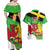 Wales Saint David's Day Couples Matching Off Shoulder Maxi Dress and Hawaiian Shirt Welsh Dragon Dydd Gwyl Dewi Hapus!