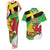 Wales Saint David's Day Couples Matching Tank Maxi Dress and Hawaiian Shirt Welsh Dragon Dydd Gwyl Dewi Hapus!
