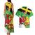 Wales Saint David's Day Couples Matching Tank Maxi Dress and Hawaiian Shirt Welsh Dragon Dydd Gwyl Dewi Hapus!
