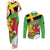 Wales Saint David's Day Couples Matching Tank Maxi Dress and Long Sleeve Button Shirt Welsh Dragon Dydd Gwyl Dewi Hapus!