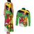 Wales Saint David's Day Couples Matching Tank Maxi Dress and Long Sleeve Button Shirt Welsh Dragon Dydd Gwyl Dewi Hapus!