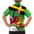 Wales Saint David's Day Family Matching Mermaid Dress and Hawaiian Shirt Welsh Dragon Dydd Gwyl Dewi Hapus!