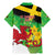 Wales Saint David's Day Family Matching Mermaid Dress and Hawaiian Shirt Welsh Dragon Dydd Gwyl Dewi Hapus!