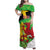 Wales Saint David's Day Family Matching Off Shoulder Maxi Dress and Hawaiian Shirt Welsh Dragon Dydd Gwyl Dewi Hapus!