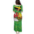 Wales Saint David's Day Family Matching Puletasi and Hawaiian Shirt Welsh Dragon Dydd Gwyl Dewi Hapus!
