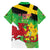 Wales Saint David's Day Family Matching Summer Maxi Dress and Hawaiian Shirt Welsh Dragon Dydd Gwyl Dewi Hapus!