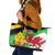 Wales Saint David's Day Leather Tote Bag Welsh Dragon Dydd Gwyl Dewi Hapus!