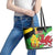Wales Saint David's Day Leather Tote Bag Welsh Dragon Dydd Gwyl Dewi Hapus!