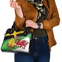 Wales Saint David's Day Shoulder Handbag Welsh Dragon Dydd Gwyl Dewi Hapus!