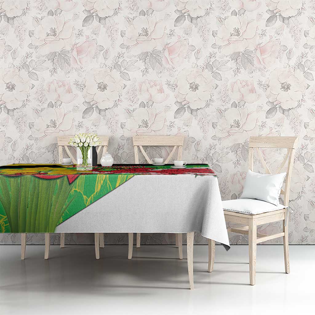 Wales Saint David's Day Tablecloth Welsh Dragon Dydd Gwyl Dewi Hapus!