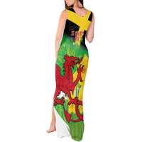 Wales Saint David's Day Tank Maxi Dress Welsh Dragon Dydd Gwyl Dewi Hapus!