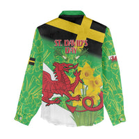 Wales Saint David's Day Women Casual Shirt Welsh Dragon Dydd Gwyl Dewi Hapus!