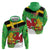 Wales Saint David's Day Zip Hoodie Welsh Dragon Dydd Gwyl Dewi Hapus!