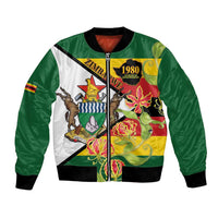 Zimbabwe Independence Day Bomber Jacket Happy 45 Years Of Independence