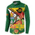 Zimbabwe Independence Day Button Sweatshirt Happy 45 Years Of Independence