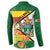 Zimbabwe Independence Day Button Sweatshirt Happy 45 Years Of Independence