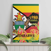 Zimbabwe Independence Day Canvas Wall Art Happy 45 Years Of Independence