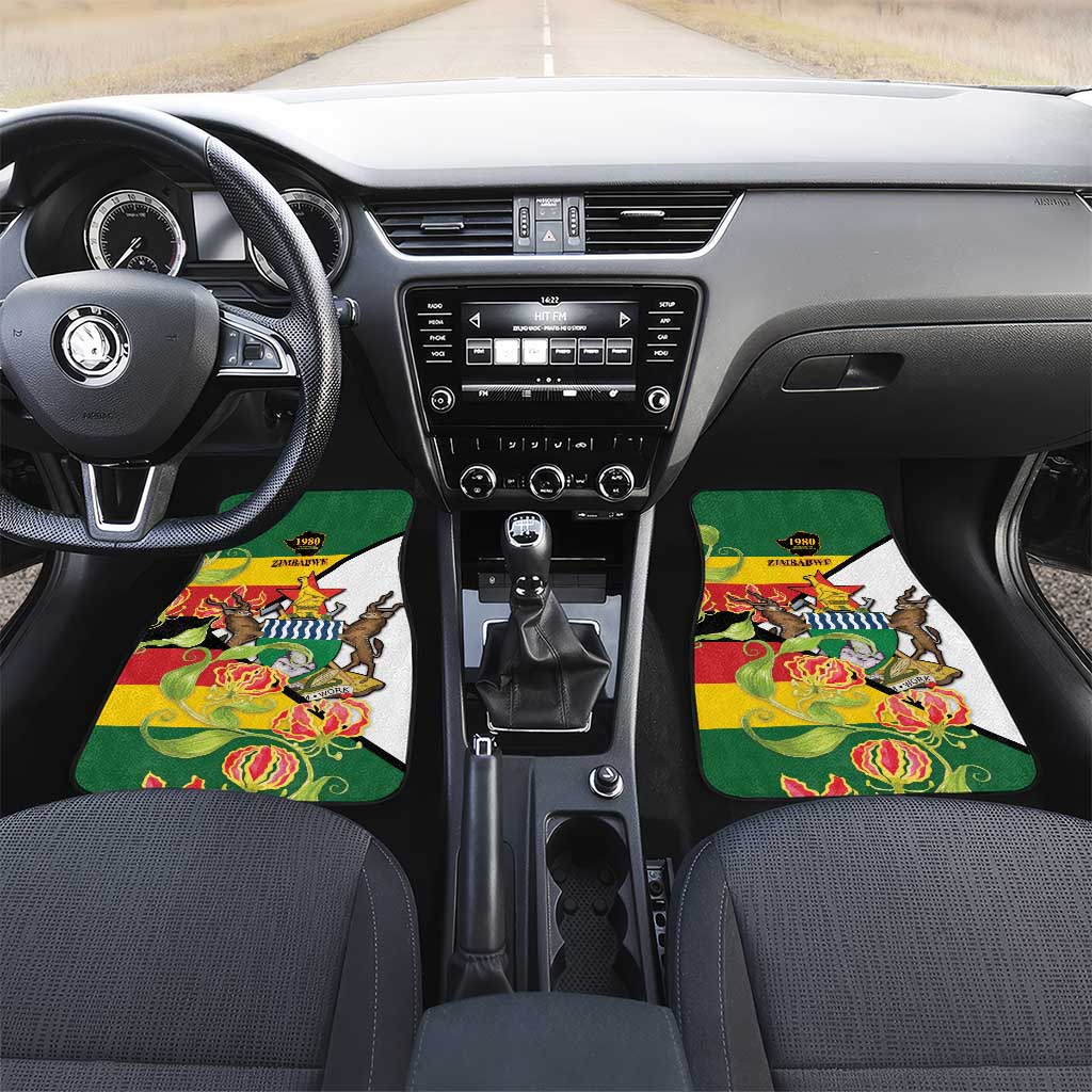Zimbabwe Independence Day Car Mats Happy 45 Years Of Independence