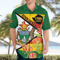 Zimbabwe Independence Day Hawaiian Shirt Happy 45 Years Of Independence
