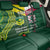 Custom Lebanon And Australia Rugby Back Car Seat Cover Aussie Kangaroos Lebanese Cedars