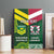 Custom Lebanon And Australia Rugby Canvas Wall Art Aussie Kangaroos Lebanese Cedars