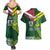 Custom Lebanon And Australia Rugby Couples Matching Summer Maxi Dress and Hawaiian Shirt Aussie Kangaroos Lebanese Cedars