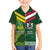 Custom Lebanon And Australia Rugby Family Matching Puletasi and Hawaiian Shirt Aussie Kangaroos Lebanese Cedars