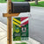Custom Lebanon And Australia Rugby Garden Flag Aussie Kangaroos Lebanese Cedars