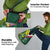 Custom Lebanon And Australia Rugby Grocery Bag Aussie Kangaroos Lebanese Cedars