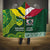 Custom Lebanon And Australia Rugby Hooded Blanket Aussie Kangaroos Lebanese Cedars