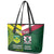 Custom Lebanon And Australia Rugby Leather Tote Bag Aussie Kangaroos Lebanese Cedars