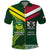 Custom Lebanon And Australia Rugby Polo Shirt Aussie Kangaroos Lebanese Cedars