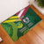 Custom Lebanon And Australia Rugby Rubber Doormat Aussie Kangaroos Lebanese Cedars