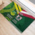 Custom Lebanon And Australia Rugby Rubber Doormat Aussie Kangaroos Lebanese Cedars