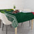 Custom Lebanon And Australia Rugby Tablecloth Aussie Kangaroos Lebanese Cedars