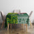 Custom Lebanon And Australia Rugby Tablecloth Aussie Kangaroos Lebanese Cedars