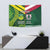 Custom Lebanon And Australia Rugby Tapestry Aussie Kangaroos Lebanese Cedars
