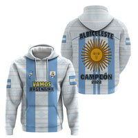 Argentina Football 2022 Hoodie Vamos La Albiceleste LT14