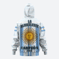 Argentina Football 2022 Hoodie Vamos La Albiceleste LT14
