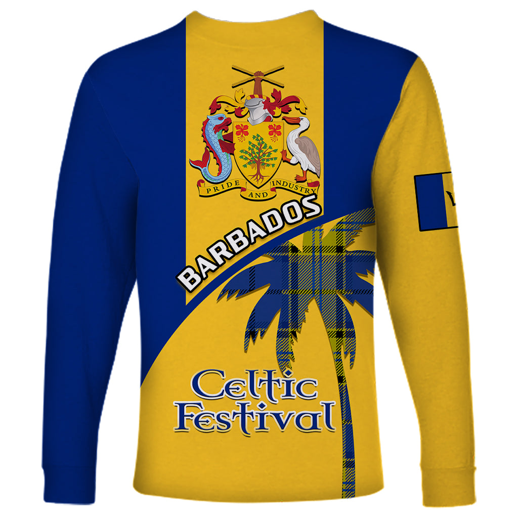 Barbados 2023 Long Sleeve Shirt Celtic Festival Special Version - Wonder Print Shop