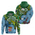 Australia And Fiji Hoodie Aboriginal Mix Fijian Tapa Unique Style - Wonder Print Shop