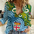 Personalised Australia And Fiji Women Casual Shirt Aboriginal Mix Fijian Tapa Unique Style - Wonder Print Shop