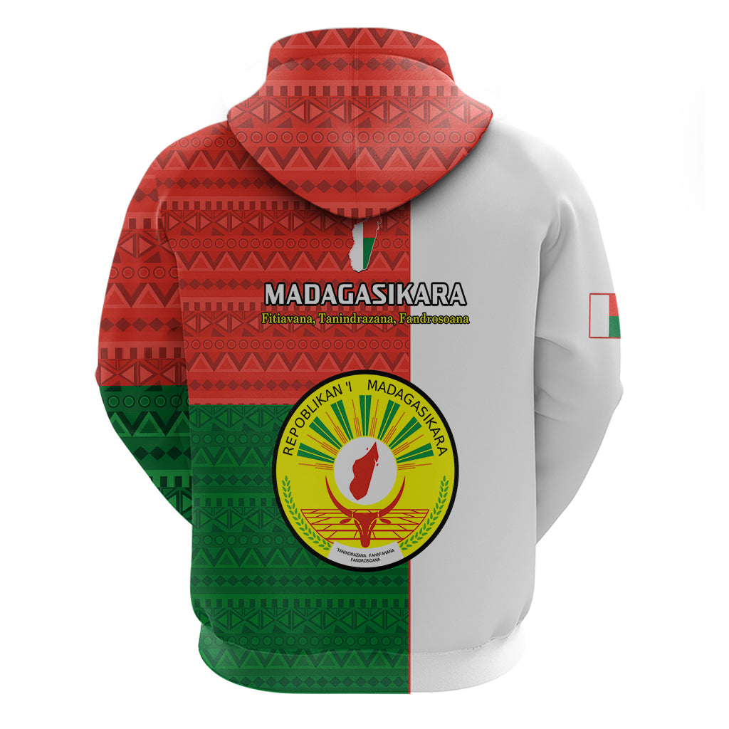 26 June Madagascar Independence Day Hoodie Madagasikara African Pattern - Wonder Print Shop