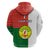 Personalised 26 June Madagascar Independence Day Hoodie Madagasikara African Pattern - Wonder Print Shop