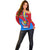 30 June Democratic Republic of the Congo Independence Day Off Shoulder Sweater Happy 63rd Anniversary - Wonder Print Shop