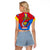 30 June Democratic Republic of the Congo Independence Day Raglan Cropped T Shirt Happy 63rd Anniversary - Wonder Print Shop