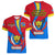30 June Democratic Republic of the Congo Independence Day Women V Neck T Shirt Happy 63rd Anniversary - Wonder Print Shop