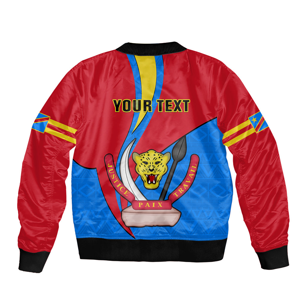 Personalised 30 June Democratic Republic of the Congo Independence Day Bomber Jacket Happy 63rd Anniversary - Wonder Print Shop
